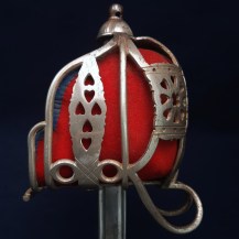 Scottish WW1-WW2 Officers Basket Hilt Broadsword, Major Thomas William Youngson, KOSB 18